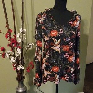 ❤Vibrant floral top